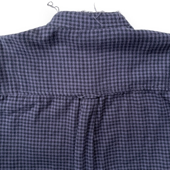 “Greg Lauren Style” Deconstructed Plaid Flannel Shirt - Picture 4 of 7